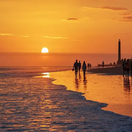 In Maspalomas Near The